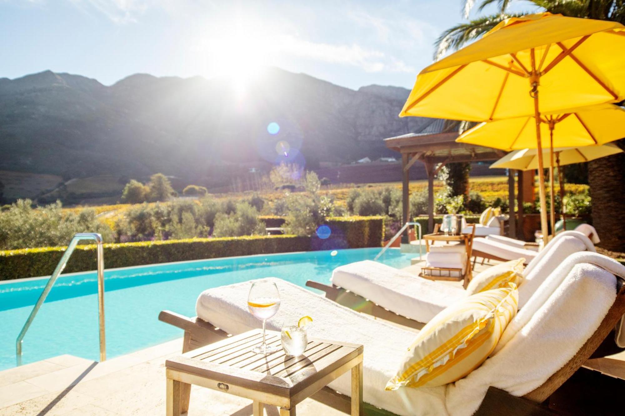 La Residence Franschhoek Bagian luar foto