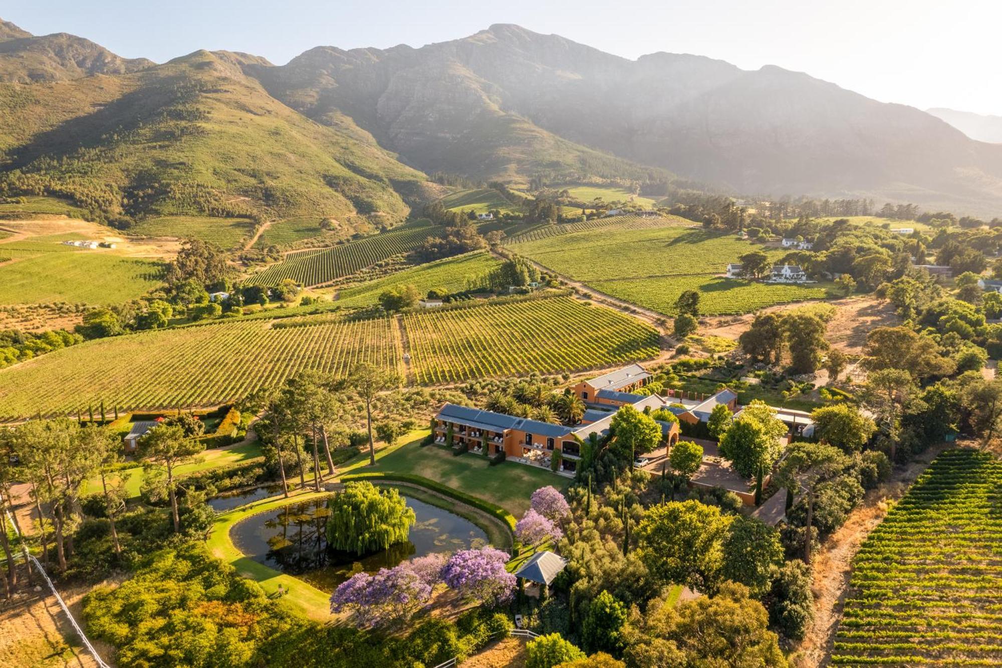 La Residence Franschhoek Bagian luar foto