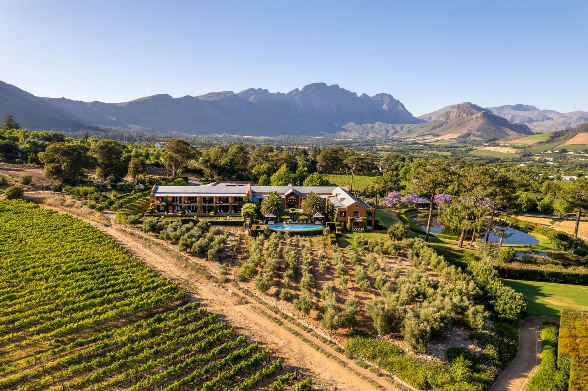 La Residence Franschhoek Bagian luar foto