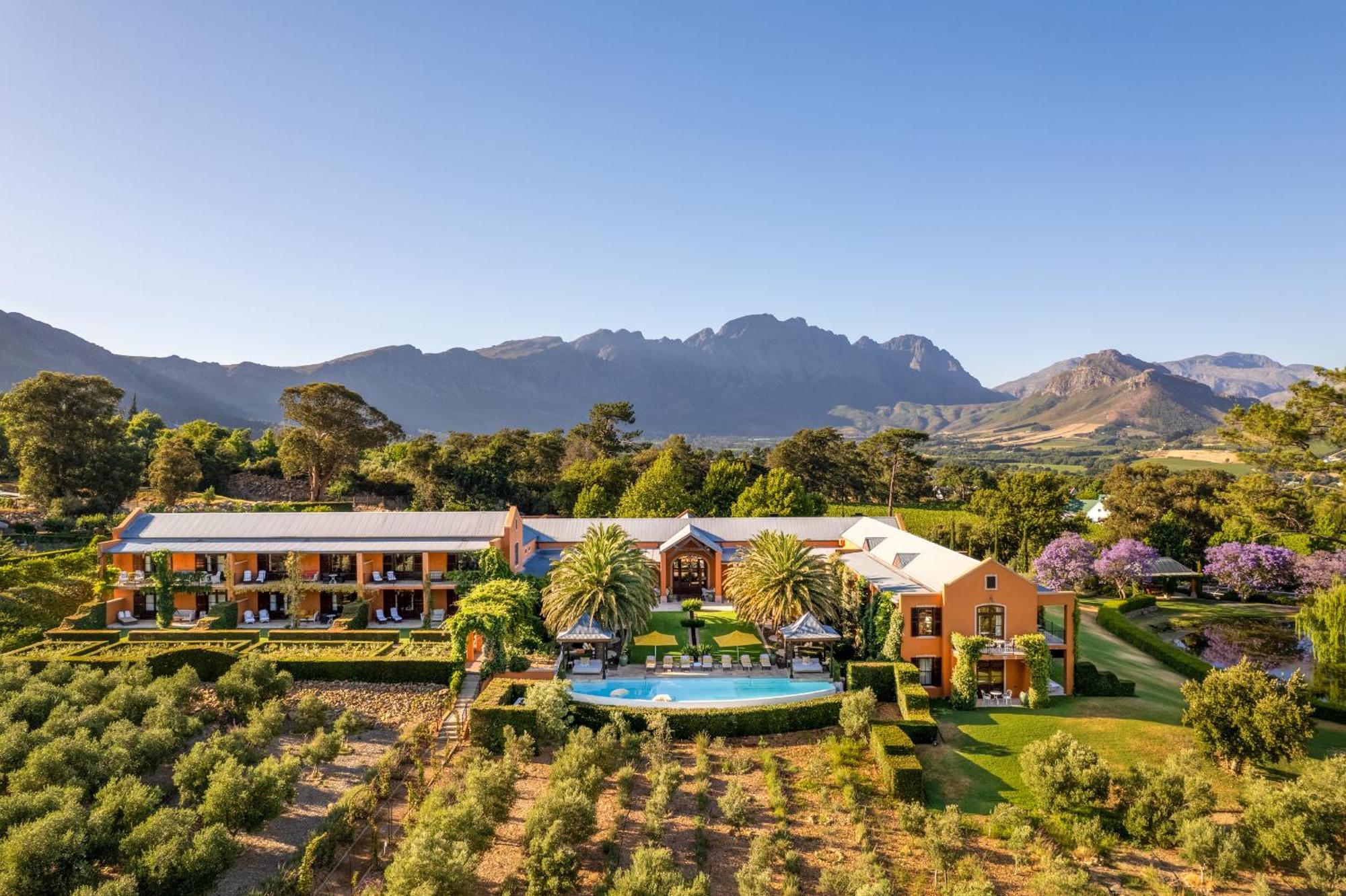 La Residence Franschhoek Bagian luar foto
