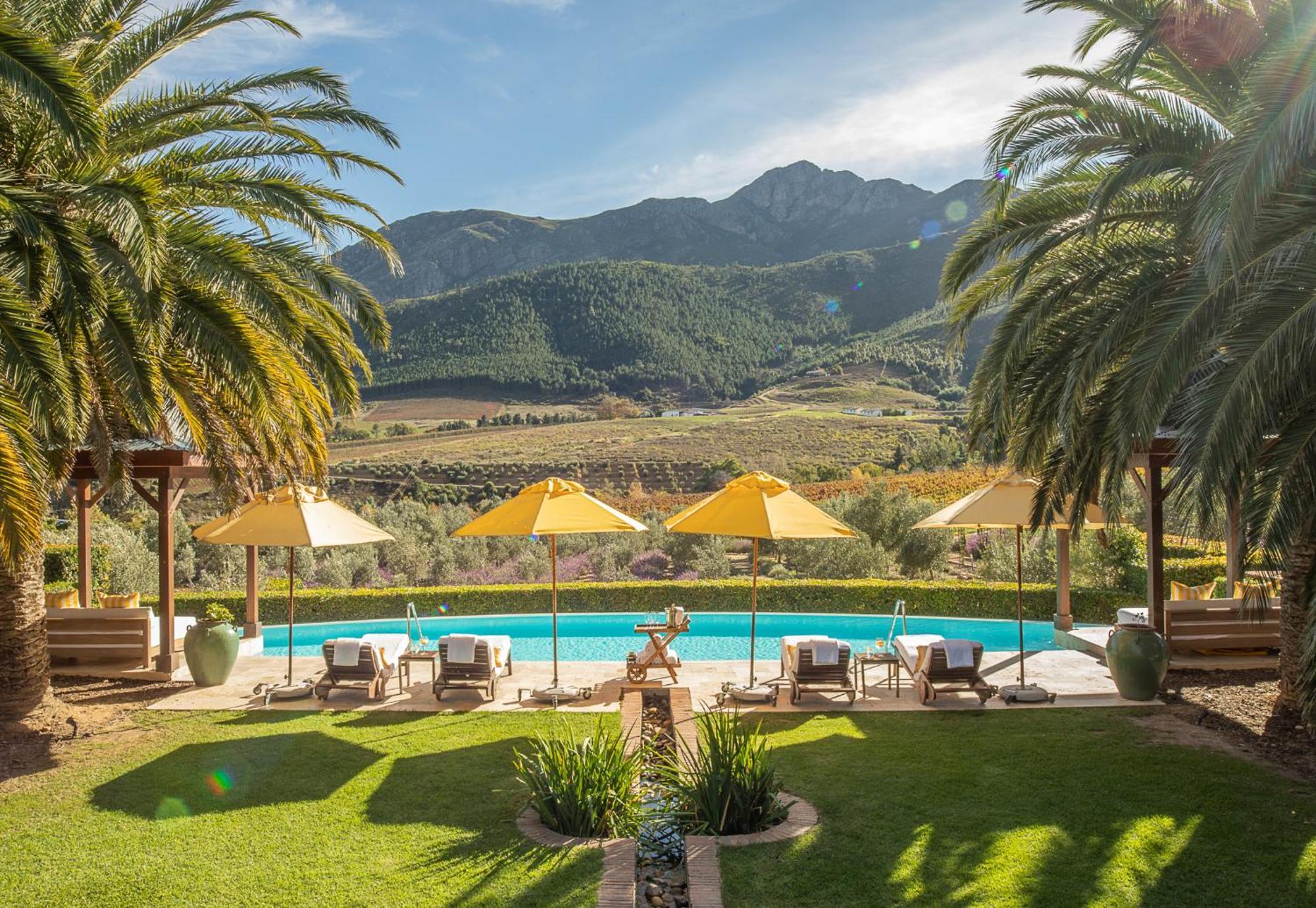 La Residence Franschhoek Bagian luar foto